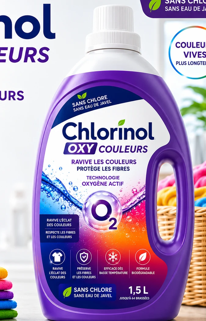 Chlorinol OXY Couleurs